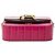 Chloé Pink Mini Tricolor Croc Embossed Calfskin C Satchel Tasche - Ansicht 3