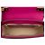 Chloé Pink Mini Tricolor Croc Embossed Calfskin C Satchel Tasche - Ansicht 4