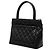Tote Chanel Black Caviar Medallion Nero - vista 2