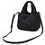 Borsa Prada Black Mini Padded Re Nylon Bow Satchel - vista 2