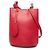 Borsa a secchiello Lorne in pelle di vitello granulata rossa Burberry Rosso