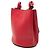 Borsa a secchiello Lorne in pelle di vitello granulata rossa Burberry Rosso - vista 2