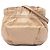 Borsa Bucket Antique in pelle nappa beige Prada