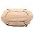Borsa Bucket Antique in pelle nappa beige Prada - vista 3