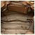Borsa Bucket Antique in pelle nappa beige Prada - vista 4
