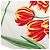 Hermès Seidentuch White Tulipomanie 45 Weiß - Ansicht 6