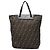 Fendi Tote aus braunem Zucca-Canvas