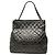 Tote Chanel Black Large Glazed Calfskin Quilted Chain Me Nero