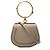Borsa a tracolla Chloé Brown Small Leather Nile Bracelet Marrone Taupe