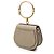 Borsa a tracolla Chloé Brown Small Leather Nile Bracelet Marrone Taupe - vista 2