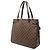 Louis Vuitton Marrón Damier Ebene Uzes Castaño - vista 2