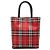 Borsa in nylon Burberry Red House Check Rosso