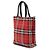 Borsa in nylon Burberry Red House Check Rosso - vista 2