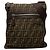 Fendi Marrone Zucca Canvas Crossbody