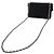 Tote Pieghevole Chanel Black Canvas Graffiti in Jersey Flap Nero - vista 2