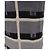 Tote Pieghevole Chanel Black Canvas Graffiti in Jersey Flap Nero - vista 6