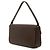 Borsa a tracolla con patta in pelle marrone Burberry Marrone scuro - vista 2