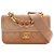 Chanel Beige Small Quilted Caviar Sunset On The Sea Flap