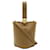 Borsa a secchiello LOEWE Brown Mini Leather Pebble Marrone