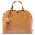 Louis Vuitton Alma PM in monogram vernis marrone Caramello