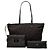 Fendi Black Small Zucca Nylon Roll Tote Schwarz - Ansicht 7