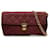 Prada Red Impuntu Tessuto Chain Crossbody Rosso Bordò