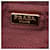 Prada Red Impuntu Tessuto Chain Crossbody Rosso Bordò - vista 5