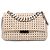 Stella Mc Cartney Borsa a mano Becks in ecopelle intrecciata bianca Stella McCartney Bianco