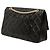 Chanel Black Quilted Aged Calfskin Reissue 2.55 Double Flap 227 Nero - vista 2