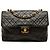 Chanel Black Jumbo XL Classic Lambskin Single Flap Nero