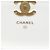 Chanel gesteppter Caviar-Kartenhalter mit Kette in Weiß - Ansicht 5