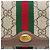 Portafoglio con catena Gucci Beige GG Supreme Web Ophidia - vista 5