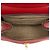 Chloé Drew Crossbody in agnello granulato nano rosso - vista 4