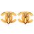 Orecchini a clip Chanel Gold CC placcati oro con chiusura a vite D'oro - vista 2