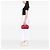 LOEWE Amazona 28 in scamosciato rosso con cuciture - vista 5