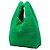 Sacola de compras Green Terry Cloth Bottega Veneta Verde - vista 2