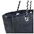 Tote Deauville in denim blu Chanel Small Blu navy - vista 7