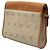 Borsa a tracolla Dior in tela rivestita beige honeycomb - vista 2