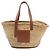 LOEWE Bolso Tote Anagram de rafia beige Medium