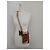Petite Mendigote Borsa a tracolla in pelle e pony hair zebra Multicolore Beige - vista 2