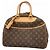Borsa Louis Vuitton Monogram Deauville Marrone