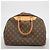 Borsa Louis Vuitton Monogram Deauville Marrone - vista 10