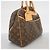 Borsa Louis Vuitton Monogram Deauville Marrone - vista 2
