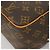 Borsa Louis Vuitton Monogram Deauville Marrone - vista 6