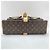 Borsa Louis Vuitton Manhattan GM Marrone - vista 7