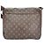 Borsa Messenger Louis Vuitton Bobour MM Marrone - vista 3