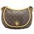 Borsa a Spalla Louis Vuitton Tulum PM Marrone - vista 2