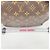 Borsa a Spalla Louis Vuitton Tulum PM Marrone - vista 4
