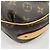 Borsa a Spalla Louis Vuitton Tulum PM Marrone - vista 9