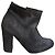 Apc A.P.C. Botines en ante negro mate